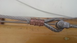 Rvs kabel tot 5 mm op locatie  persen